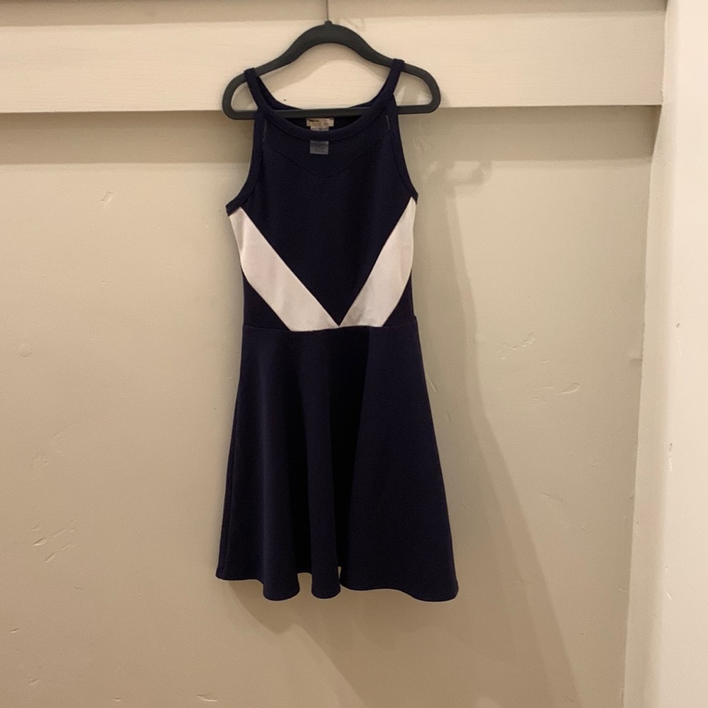 Navy and white size 10 sallymiller casual dress